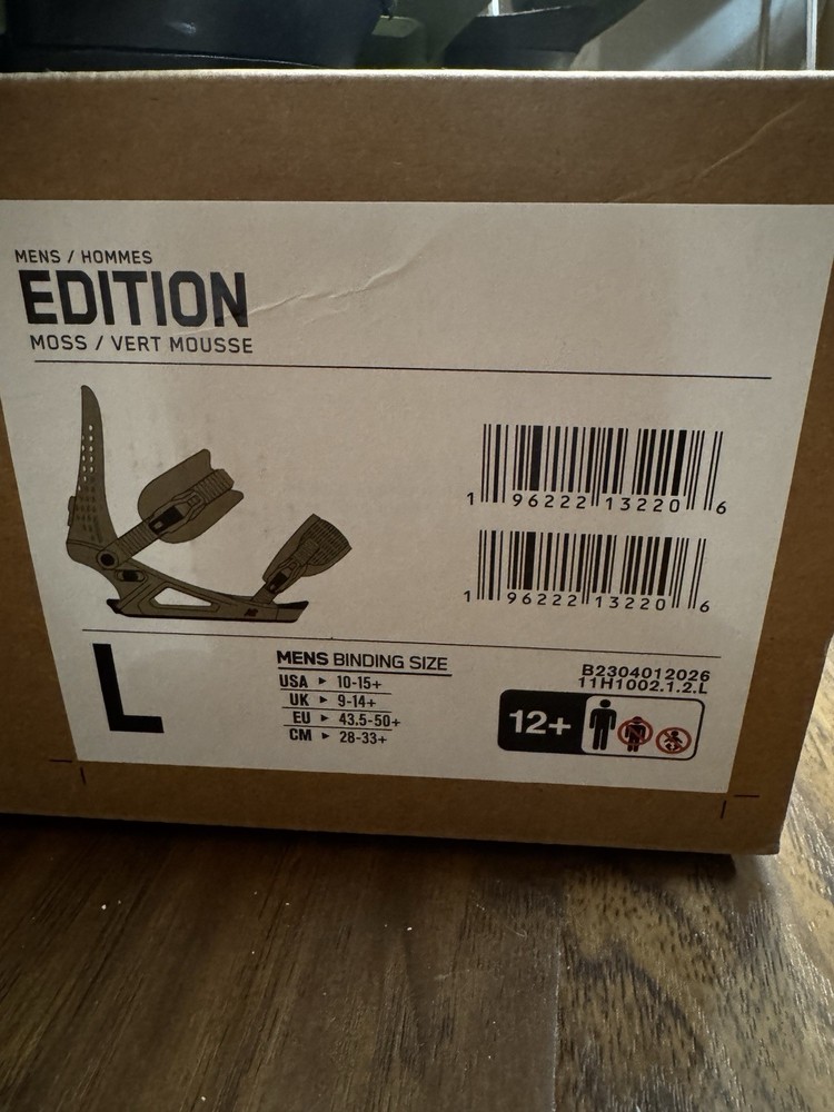 K2 Edition Bindings 2024 Moss - Large
