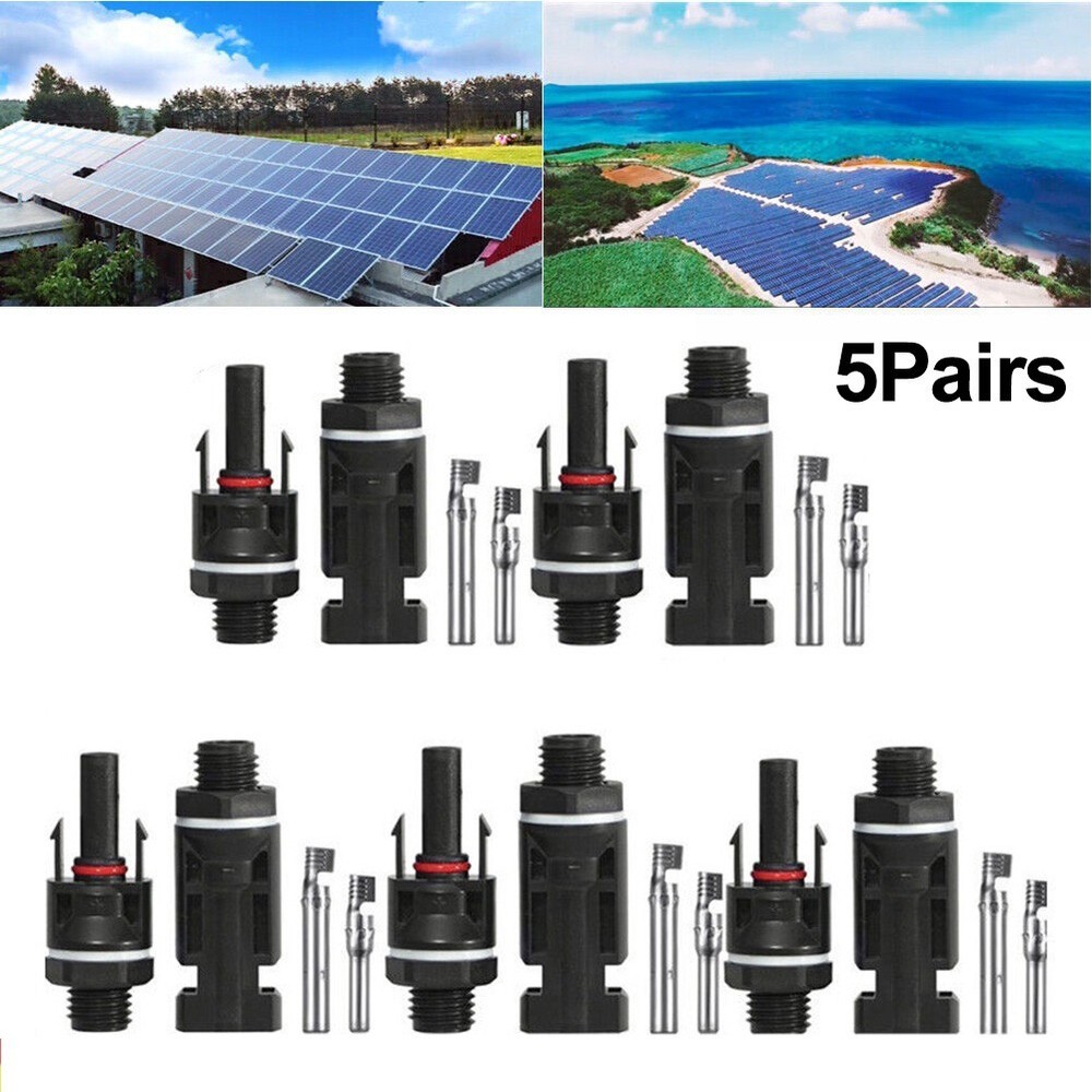 New Practical Pins Solar Panel Coupling Power DC1000V Distributor Adapter