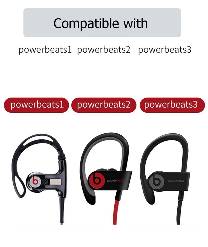 Red Replacement Earbud Tips for Small, Medium, Large, Double Flange,