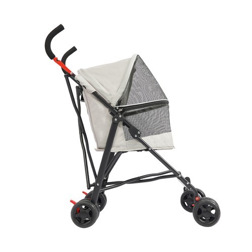 10kg/22 lbs Pet Stroller Foldable Pet Stroller Dogs Cats Trolley Medium-Sized