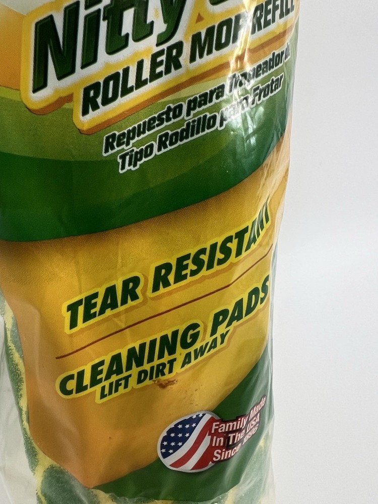 Libman Nitty Gritty Roller Mop Refill 2011 New
