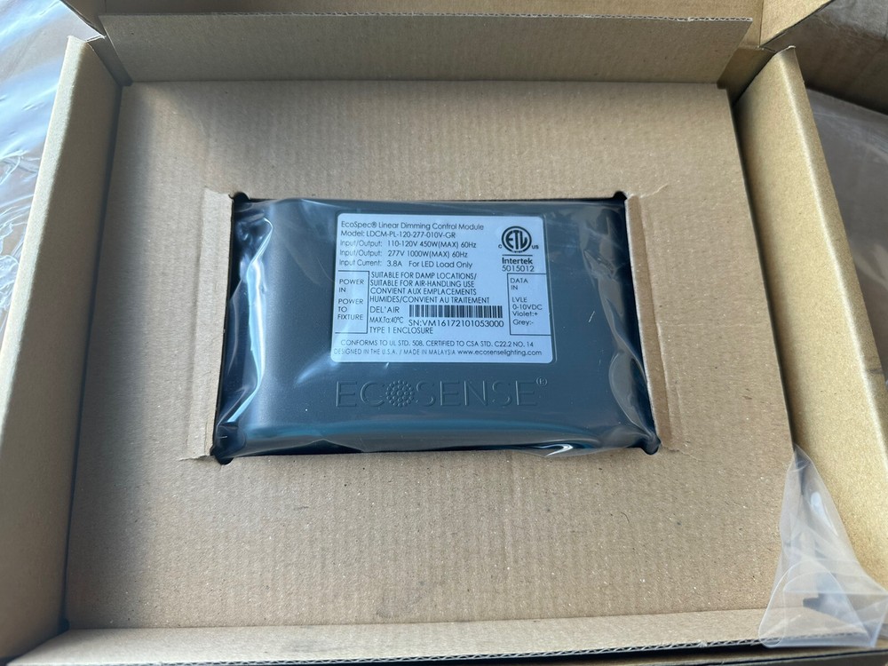 ⚡️ECOSENSE (LDCM-PL-120-277-010V-GR) Linear Dimming Control Module⚡️