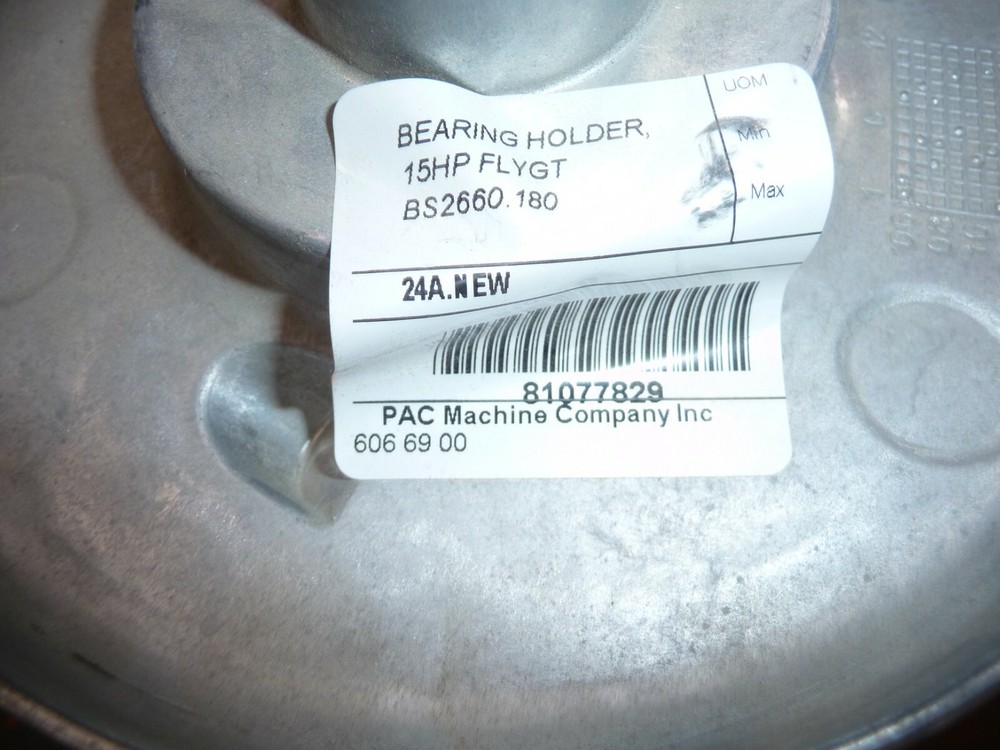 Pac Machine Bearing Holder 6066900