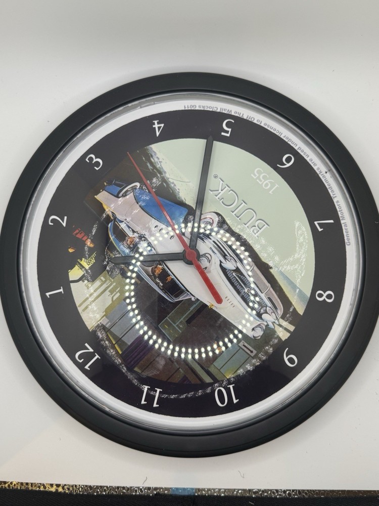 1955 Buick General Motors Sign Wall Clock