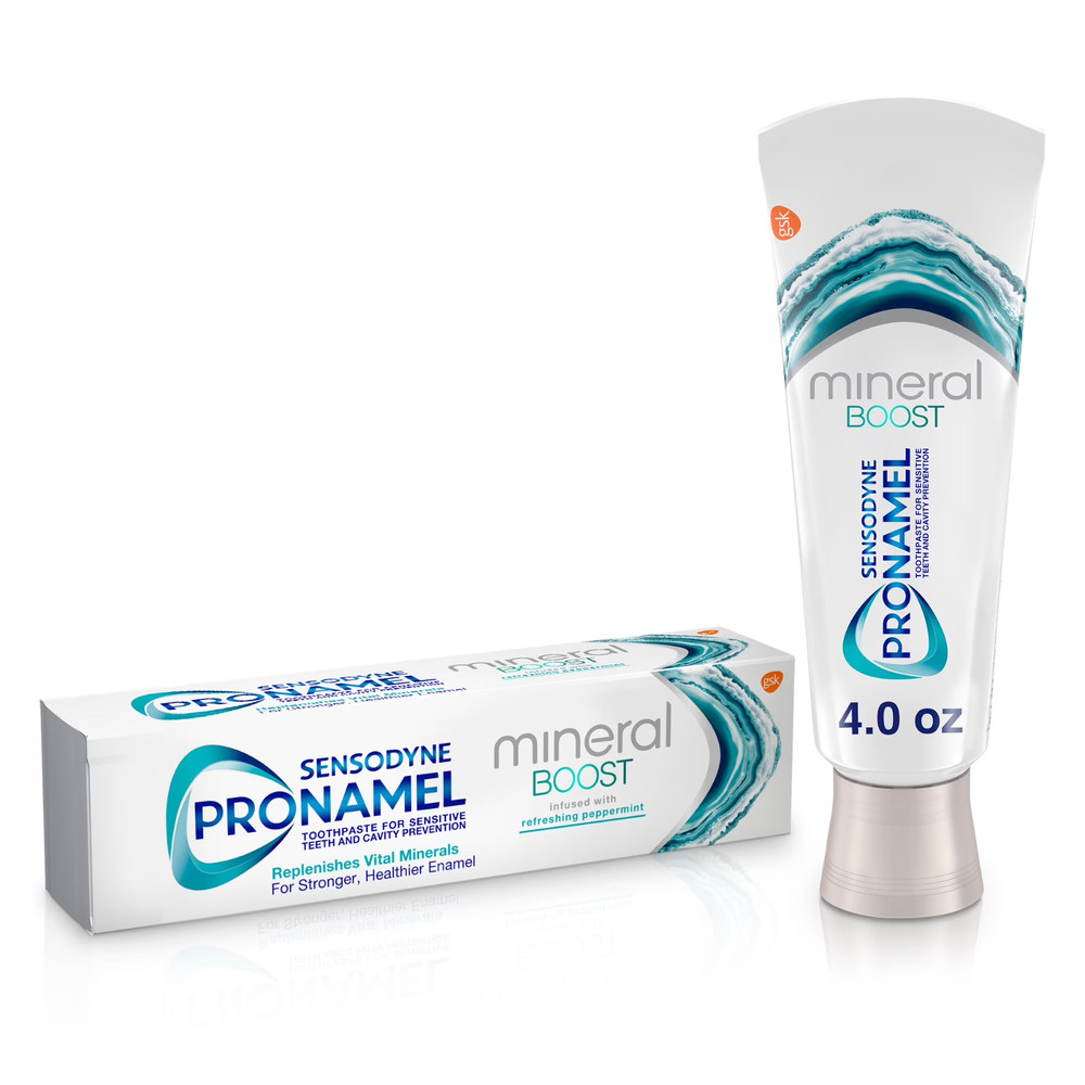Sensodyne Pronamel Mineral Boost Refreshing Peppermint toothpaste 6 ~ 12 BUNDLE