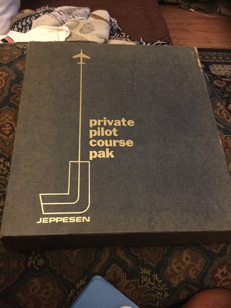 Vintage Jeppesen  Complete Flight Course Pac Private Pilot Course PAK