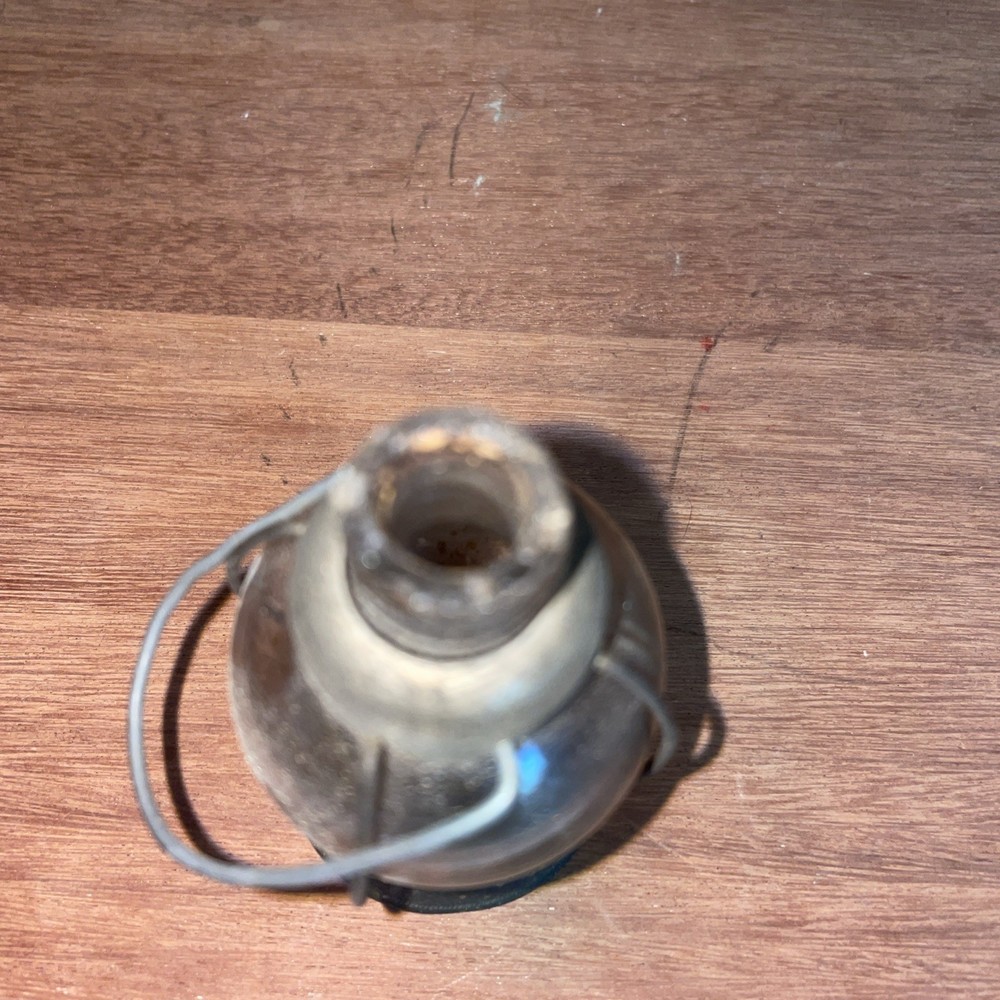 1900’s Glass Lantern Perfume Bottle. 3.5 Inch