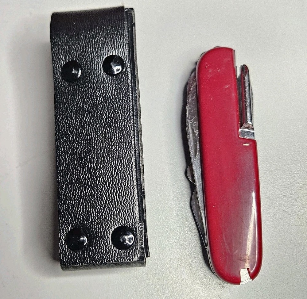 Multi Tool Pocket Knife Made In China Red Handles 11 Tools