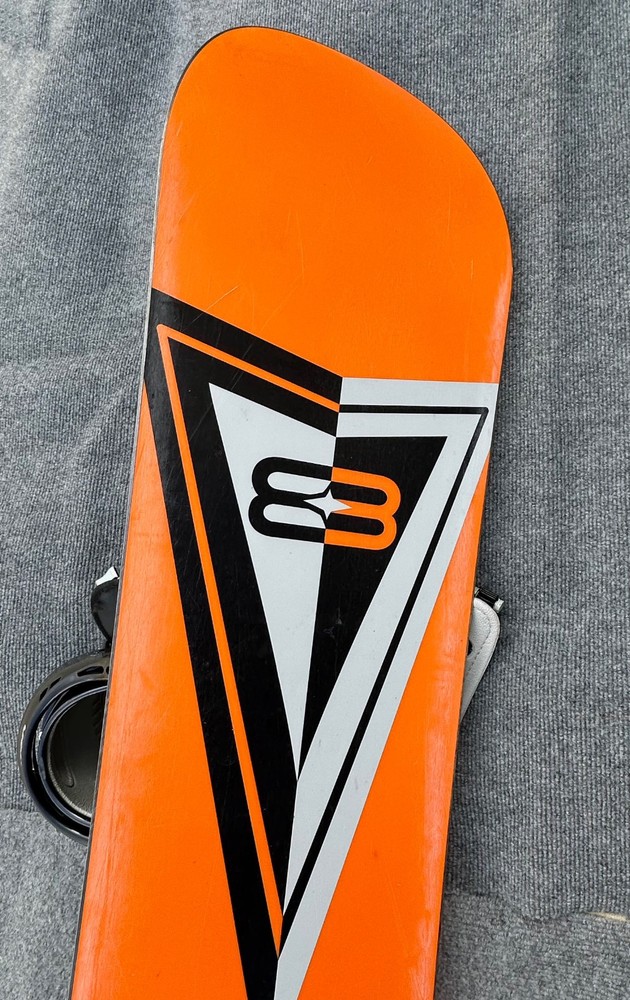 Burton Bullet Snowboard With Bindings.
