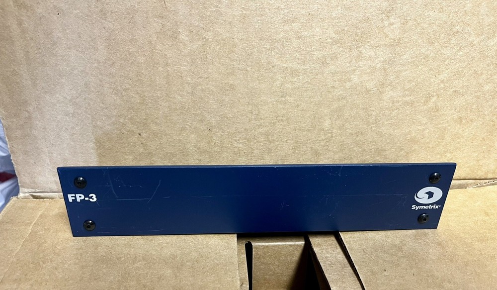 Symetrix FP-3 blue blank filler panel FP 3