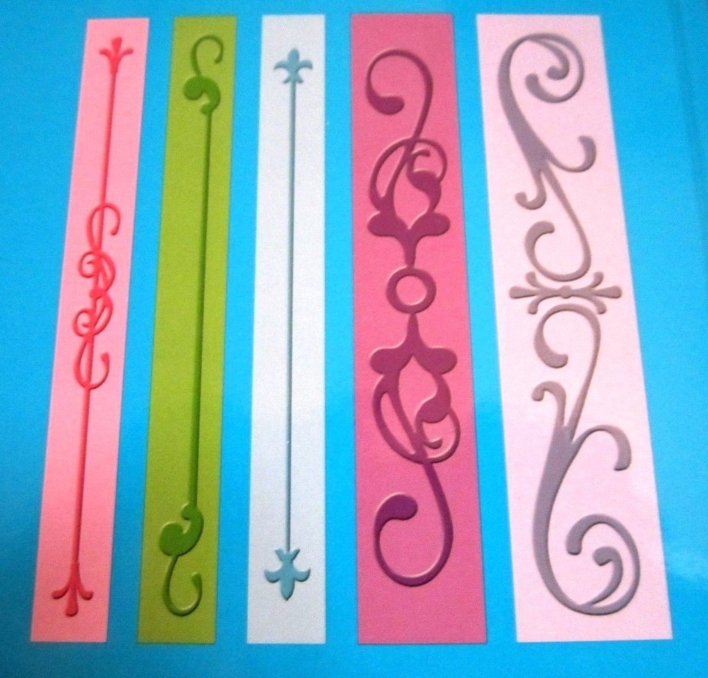 Iron Works Cuttlebug Embossing Folder Set 37-1923 NEW!