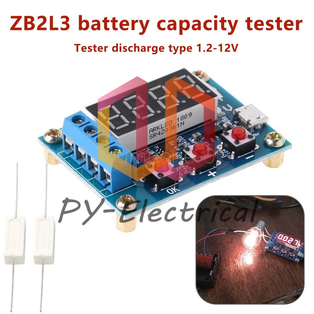 Li-ion Lithium Battery Capacity Meter Tester