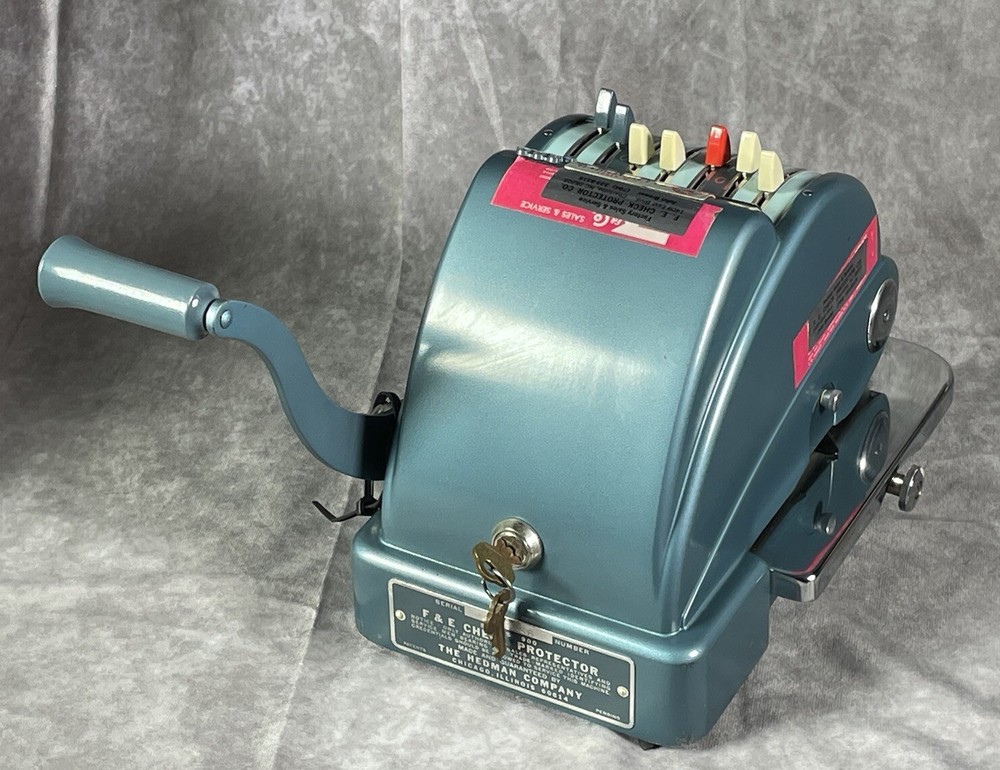 F&G Check Writer Series 900