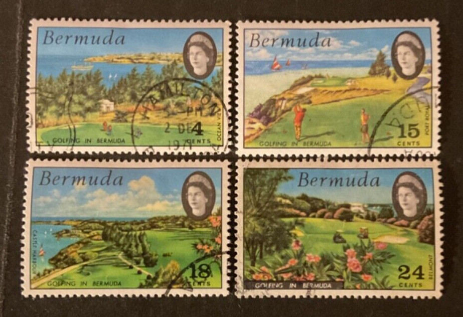 Stamps Bermuda #284-7 used