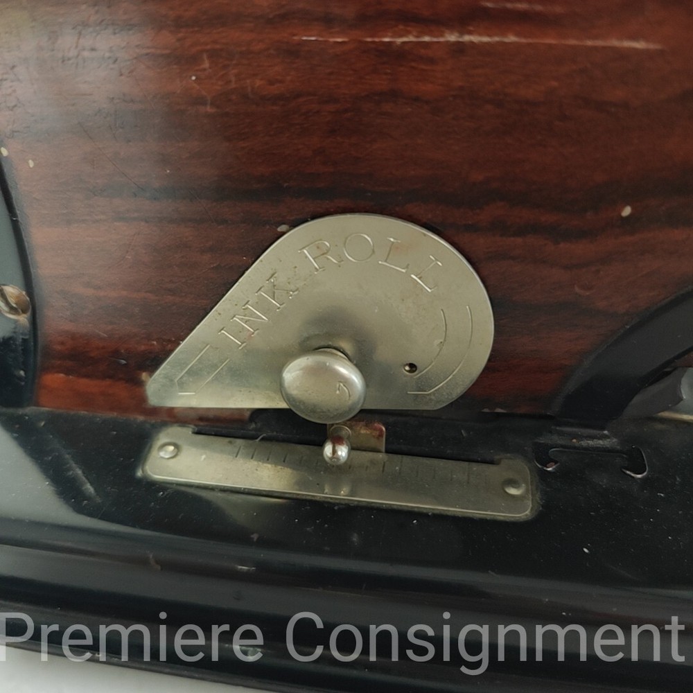 Vintage Lightning Series 700 Check Writer Working