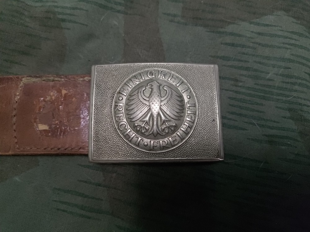 west german leather belt