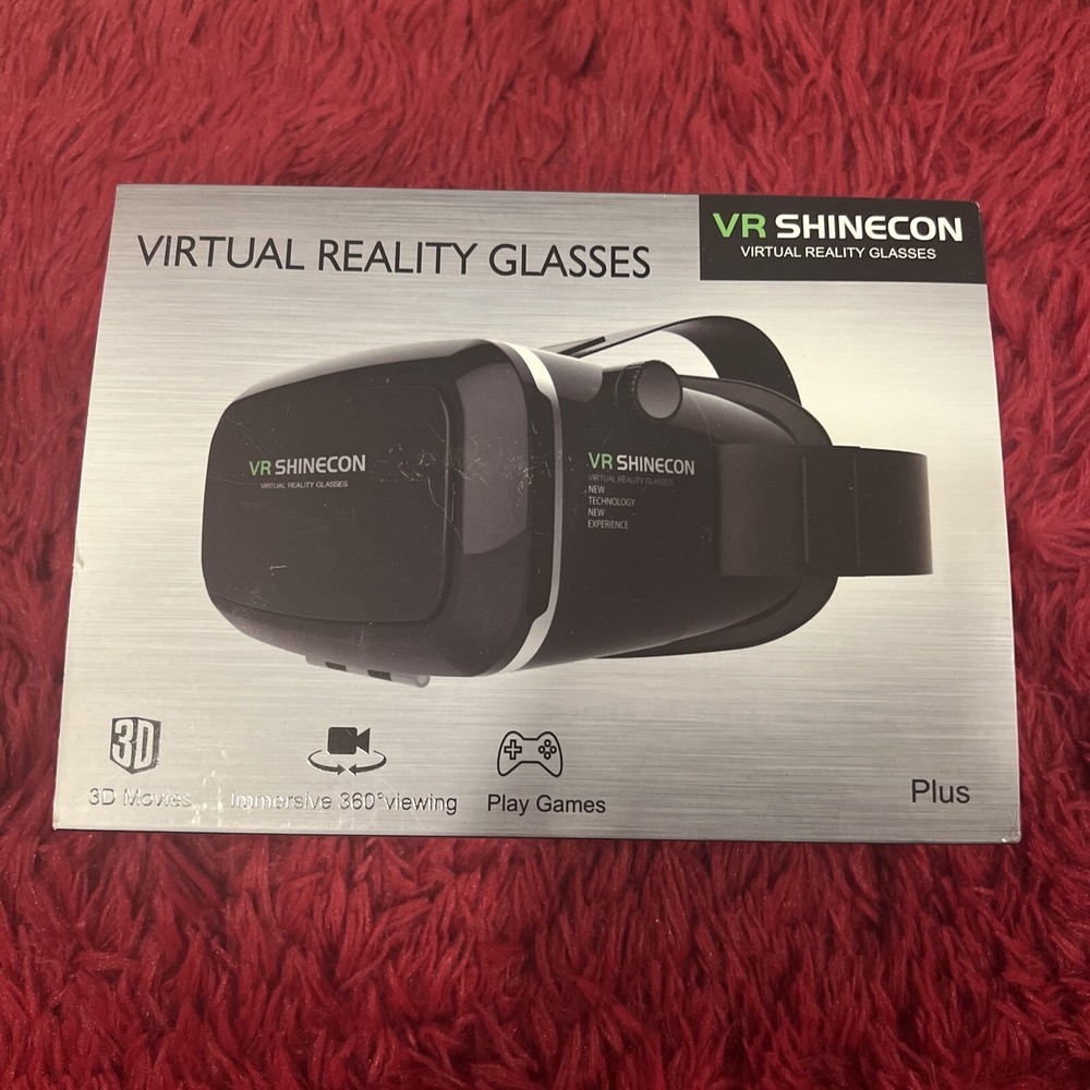VR SHINECON Virtual Reality Glasses - Open Box
