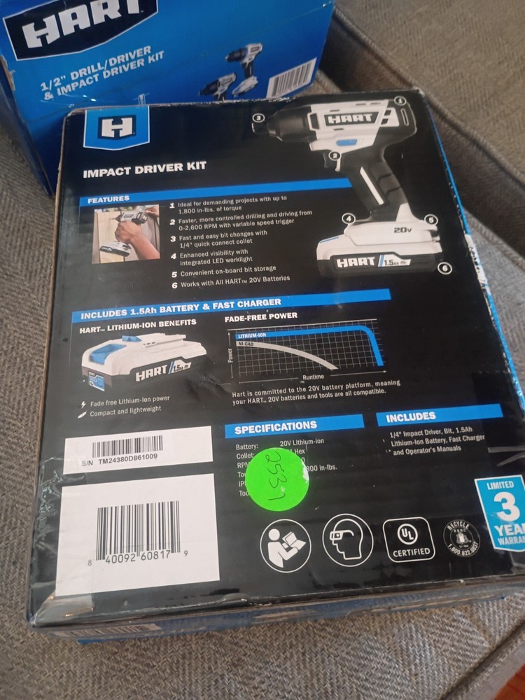 4 brand new hart tools