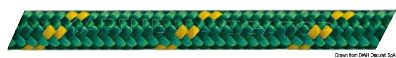 Osculati Double Braid Yellow 6 mm