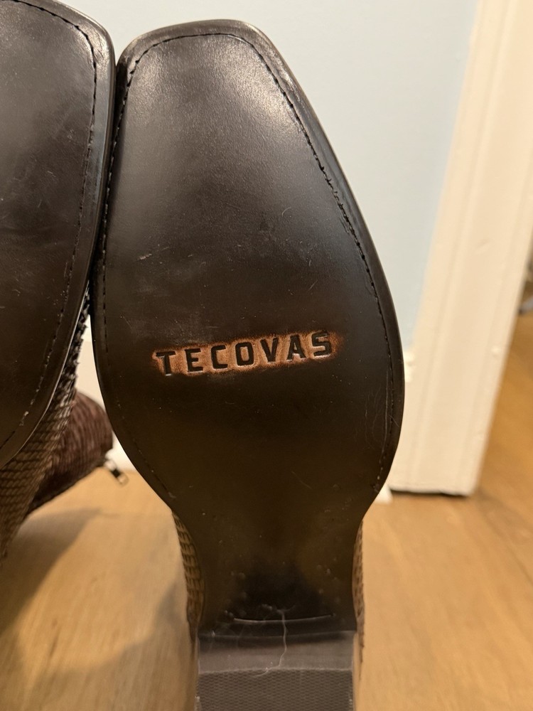 Tecovas Exotic Python Boots 12.5 D