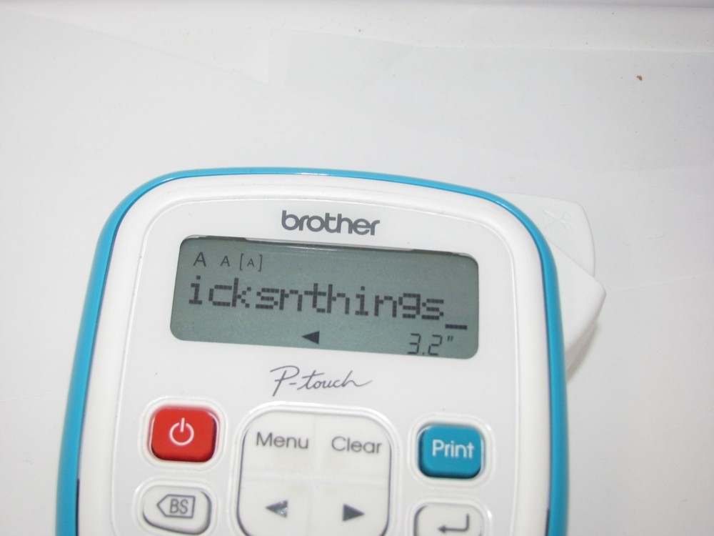 Brother P-Touch PT-H103W Handheld Label Printer Tested