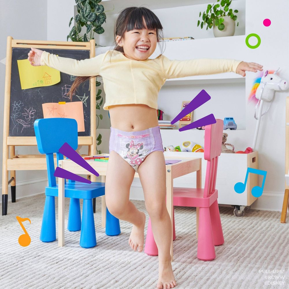 Pull-Ups Girls' Learning Designs Training Pants Econ+ Pack - Size 3T-4T -