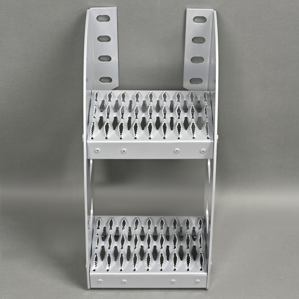 10'' Semi Truck Frame Step Mounted Side Step w/Mounting Hole For Peterbilt Frame