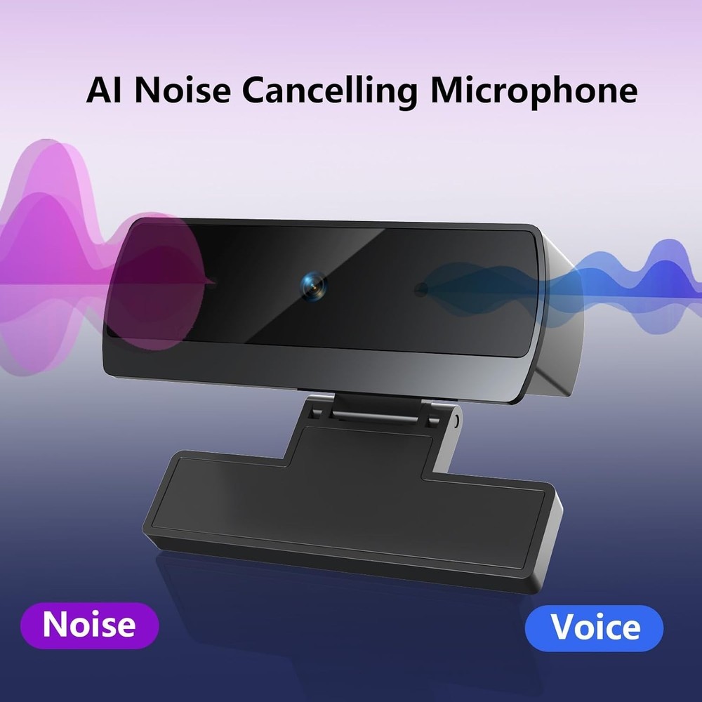 1080p Webcam for PC Laptop Desktop Computer, USB Webcam with Microphone, Stre...