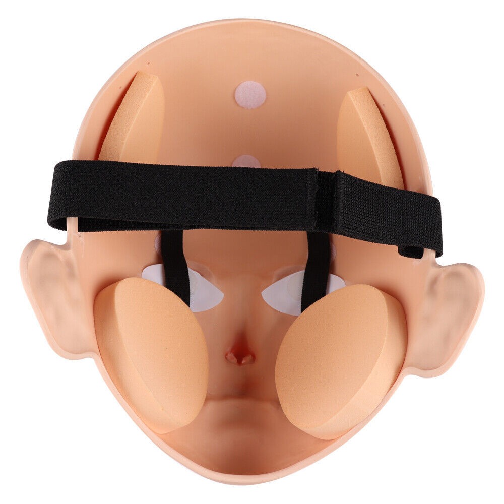 KnowU Half Head Shell Headgear BJD Anime Face For Cosplay Simulation Make-up