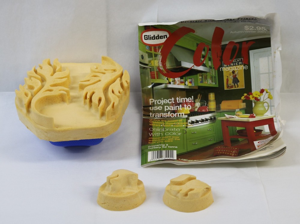 Sponge Prince, 3 Paint Sponges, Wall Concepts - Sponge Application Leaf Pattern!