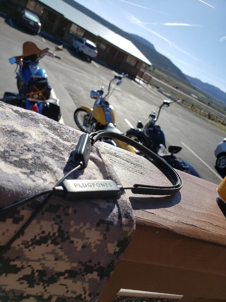 Plugfones Liberate 2.0 Wireless Bluetooth Earplug, Earbuds for Motorcycle Riders