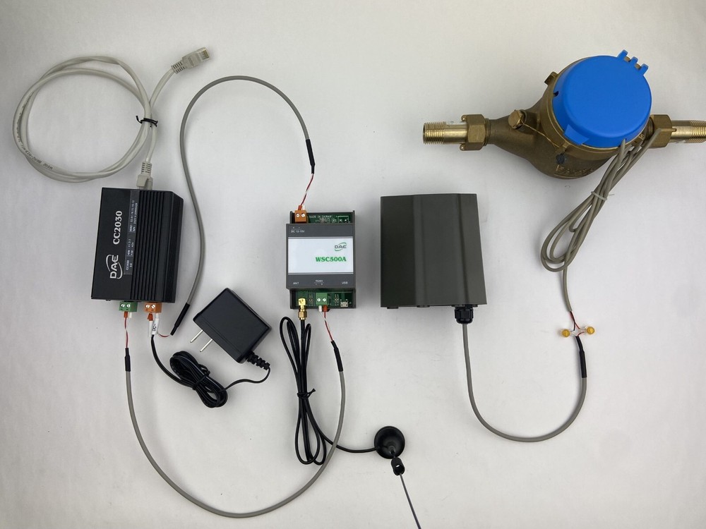 DAE AMR130RB Battery-Powered Auto Meter Reading Module w/ RF Output for 1 Meter