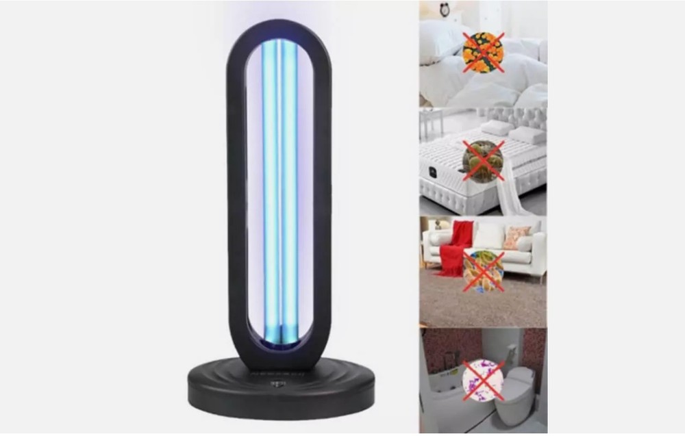 Ozone UV Light Disinfection 110V 38W ABS+quartz NEW w/Remote Controller