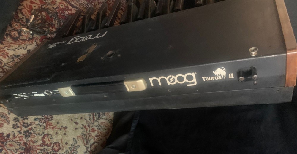 Moog Taurus II Controller Bass Pedal Synth CV S-Trigger Pedalboard 1983 READ ALL