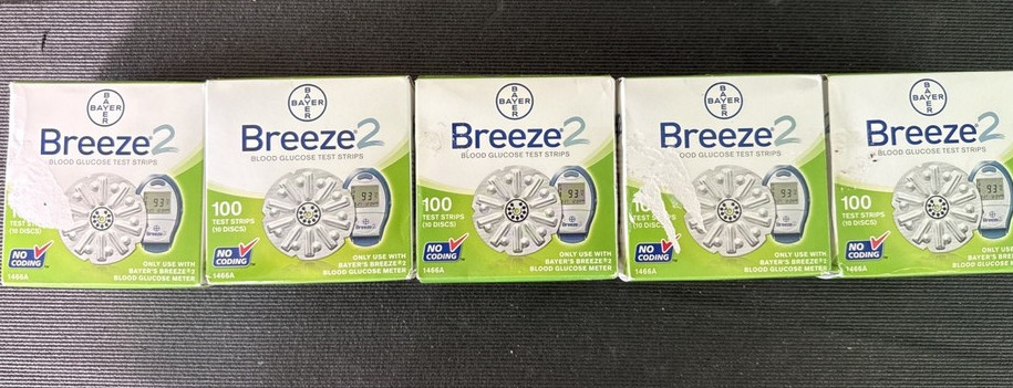 100 test strips contour breeze2 - (read description)