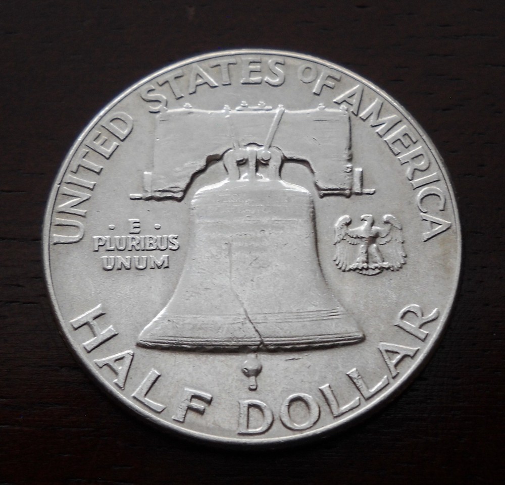 1950 Benjamin Franklin Half Dollar BU Uncirculated 90% Silver Coin