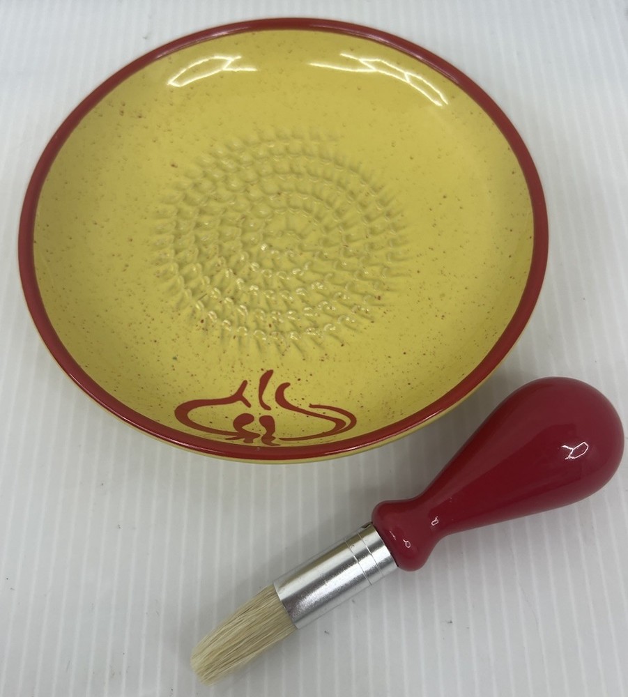 Garlic/Ginger Grater Plate Clayton Tableware Ceramic 5"