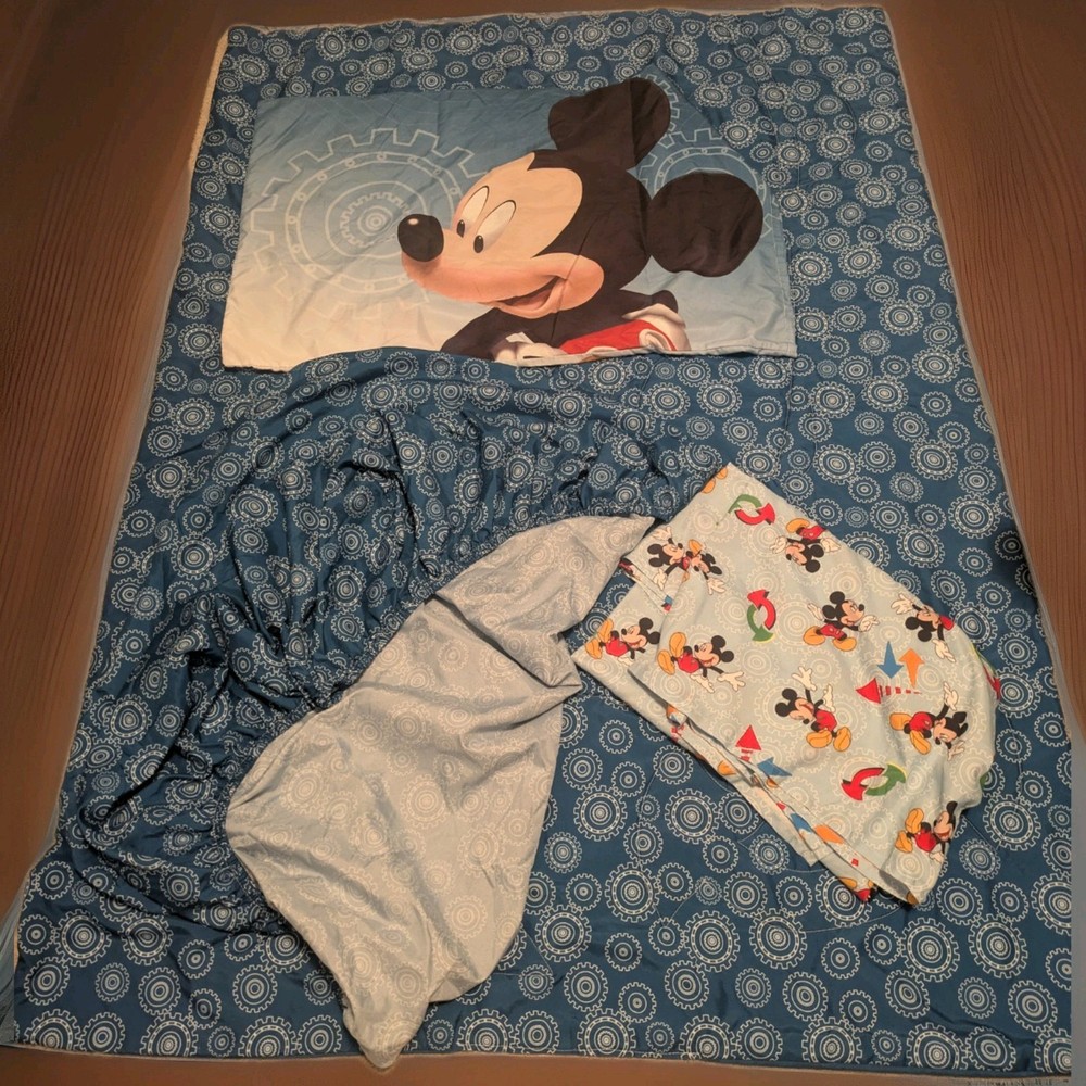 Disney Mickey Mouse 4-Piece Toddler Bedding Set