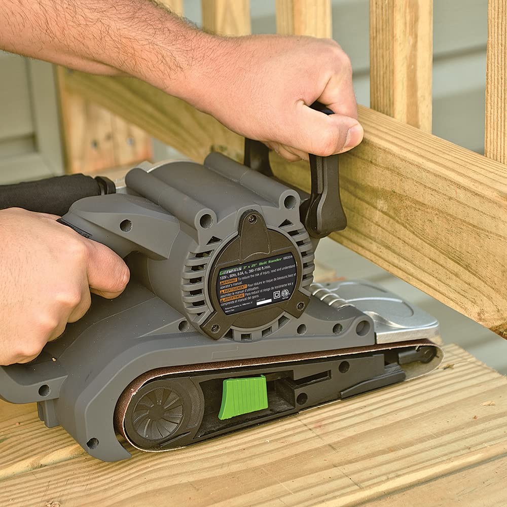 GBS321A Single Lever 3 x 21 Variable Speed Belt Sander with Adjustable Front Han