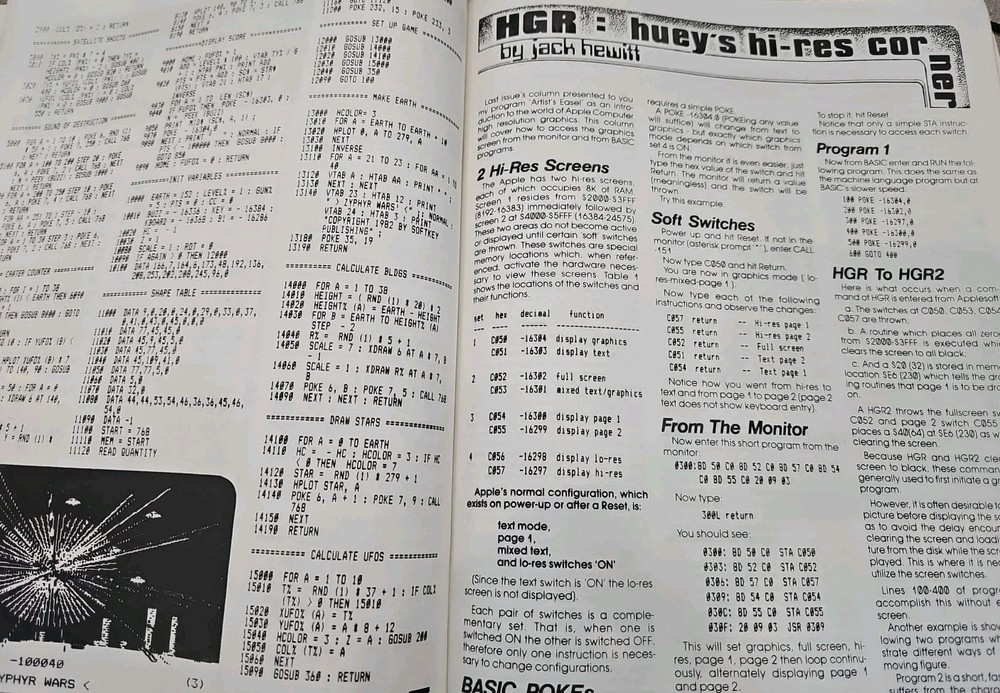 Hardcore Computing Magazine 1982 Apple Computer