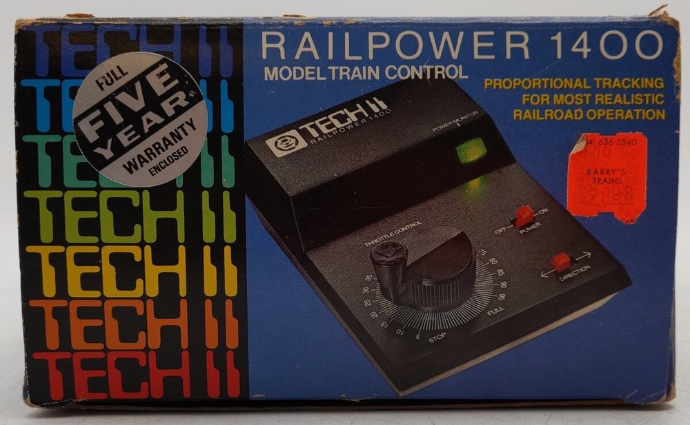 MRC 1400 Trainpower HO/N DC Powerpack EX/Box