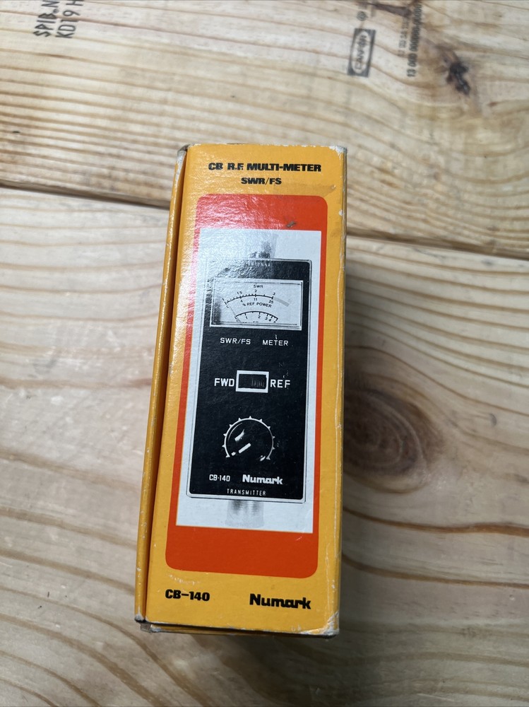 Numark CB-140 SWR/FS CB RF Multi Meter with original box & antenna