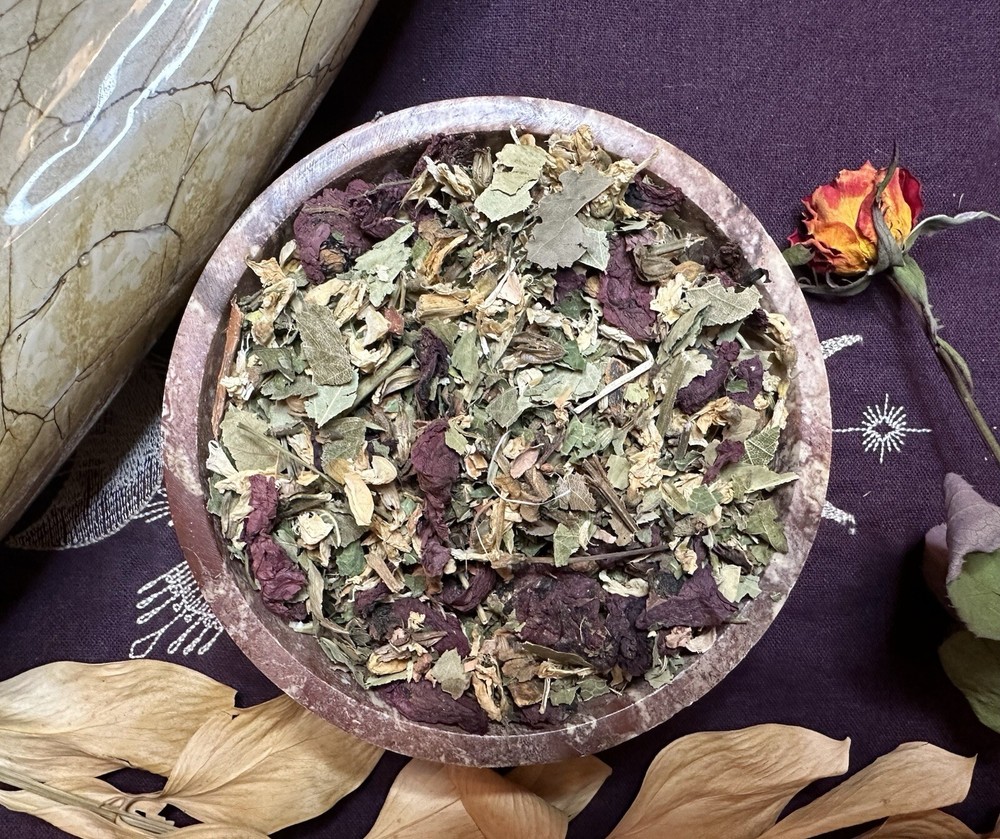 Melinoe Invocation And Offering Herbal Blend, Handmade, Incense, Bath Soak