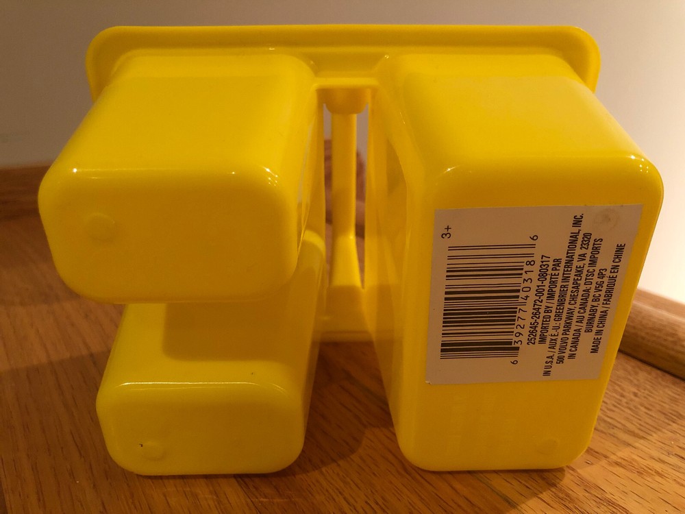 Greenbrier International 3 Compartment Color Coded Handled School Mini Caddys