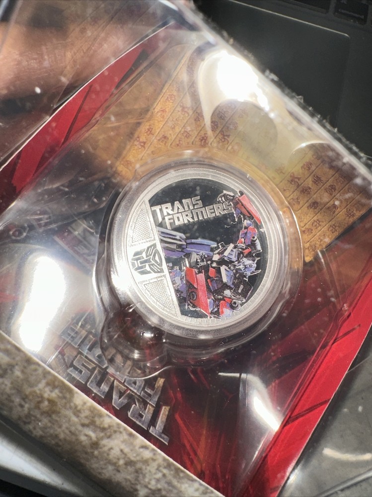 2009 Transformers OPTIMUS PRIME 1 oz Silver Proof Coin