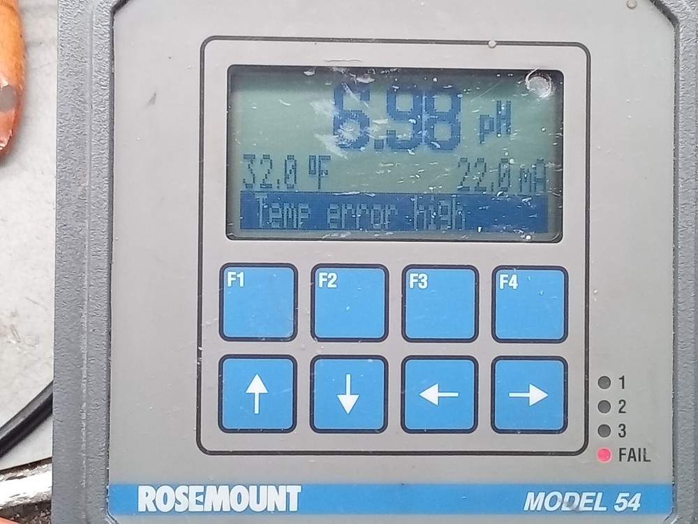 ROSEMOUNT MODEL 54PH/ ORP PH ANALYZER