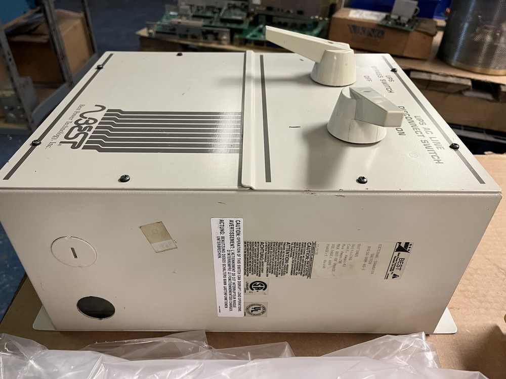 BEST POWER,BYE50-BBM-AS-1,EXTERNAL TRANSFER SWITCH 240V 50A 1PH