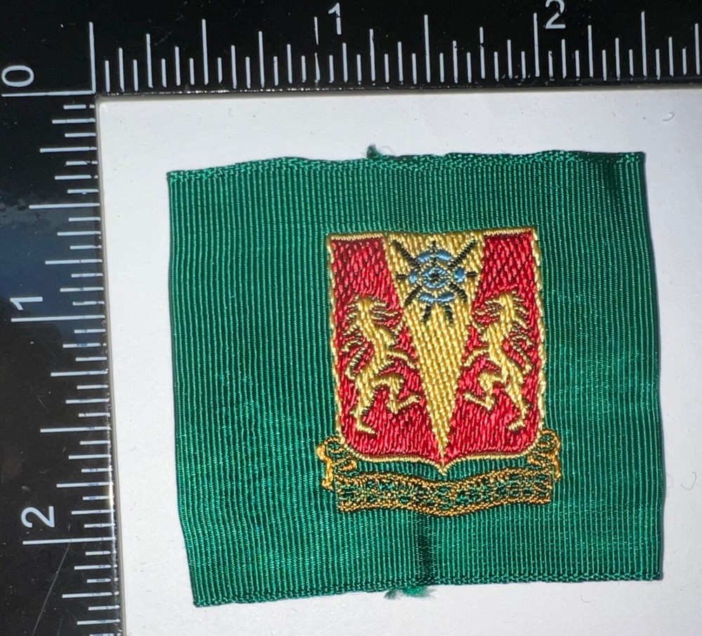 Cold War US Army 86th Field Artillery Bn German Made DI Leadership Loop Patch