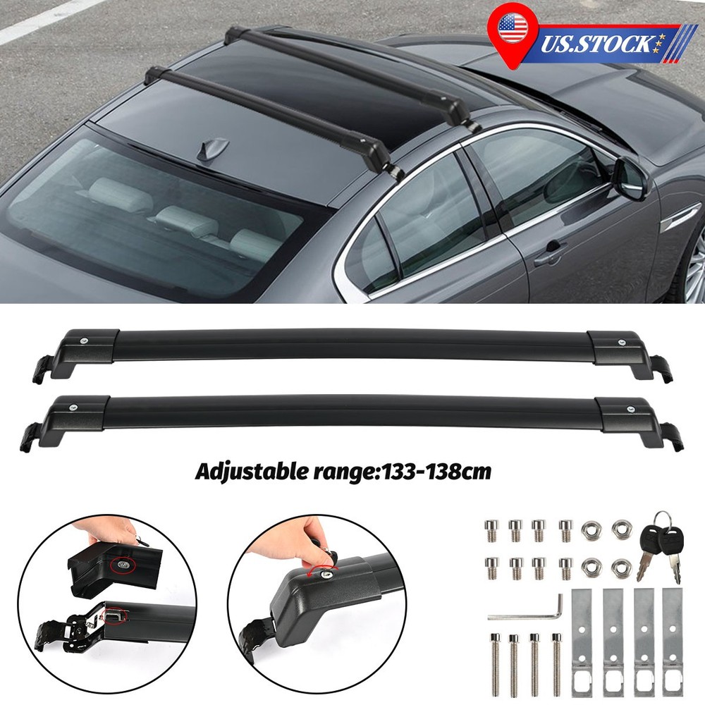 For Ford F-150 Car w/Lock Cross Bar Luggage Carrier Top Roof Rack 110cm / 43.31"