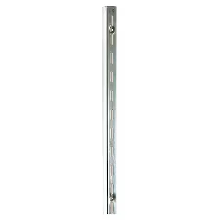 Econoco Ss10/48 Single Slotted Standard 48"H, Silver, 10Pk